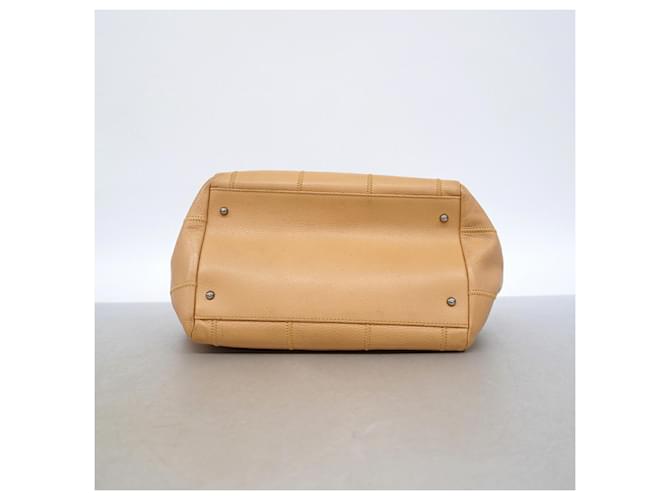 Borsa a tracolla Chanel marrone - vista 3