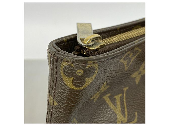 Borsa Tote Cabas Piano Monogram Louis Vuitton Marrone - vista 10
