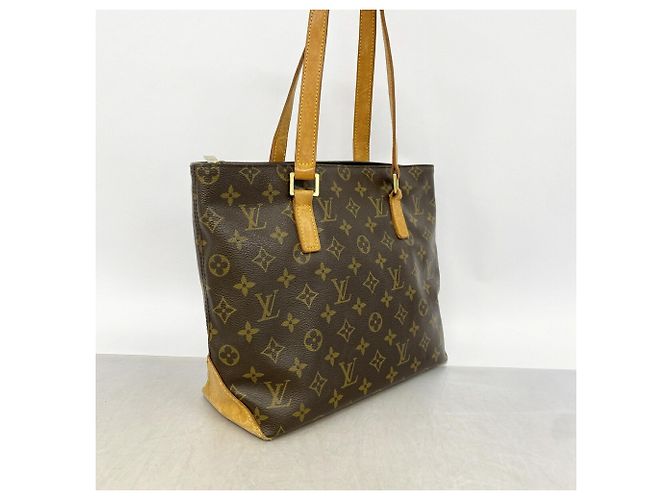 Borsa Tote Cabas Piano Monogram Louis Vuitton Marrone - vista 2