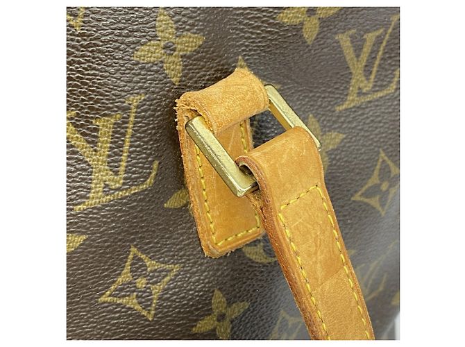 Borsa Tote Cabas Piano Monogram Louis Vuitton Marrone - vista 8
