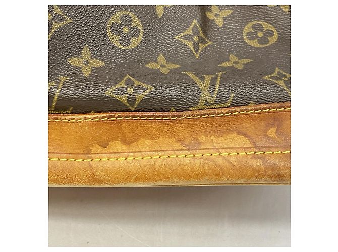 Borsa a tracolla Louis Vuitton Monogram Noe M42224 Marrone - vista 12