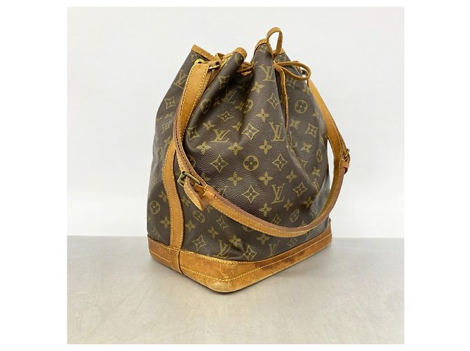 Borsa a tracolla Louis Vuitton Monogram Noe M42224 Marrone - vista 2