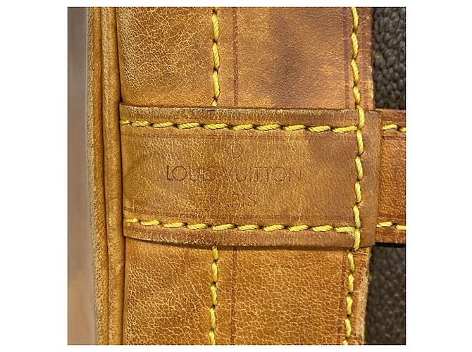 Borsa a tracolla Louis Vuitton Monogram Noe M42224 Marrone - vista 5