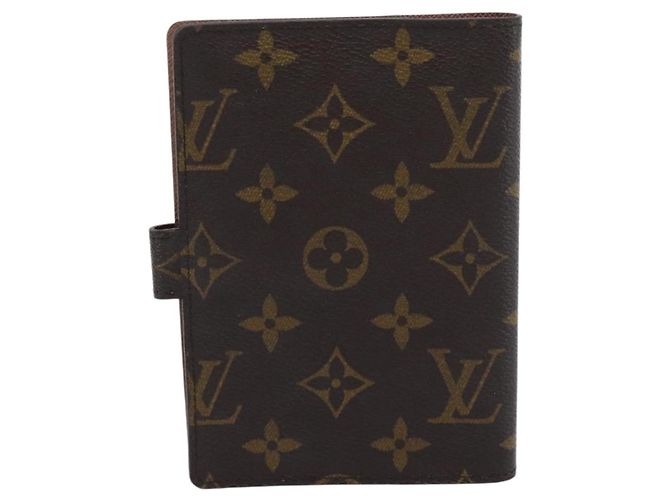 Copertina Agenda Louis Vuitton Monogram Canvas Marrone - vista 2