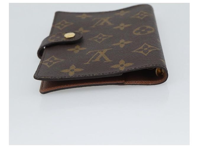 Copertina Agenda Louis Vuitton Monogram Canvas Marrone - vista 3