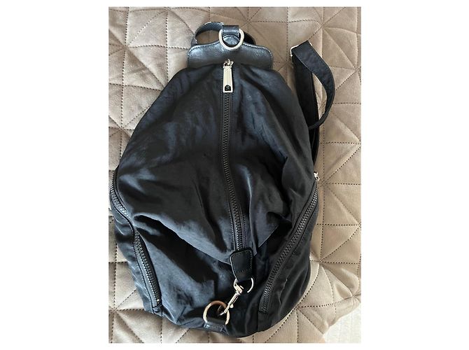 Zaino Rebecca Minkoff in nylon nero - vista 8