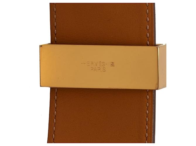 Hermès Bracciale con Charm Hermes Collier de Chien D'oro Porpora - vista 4