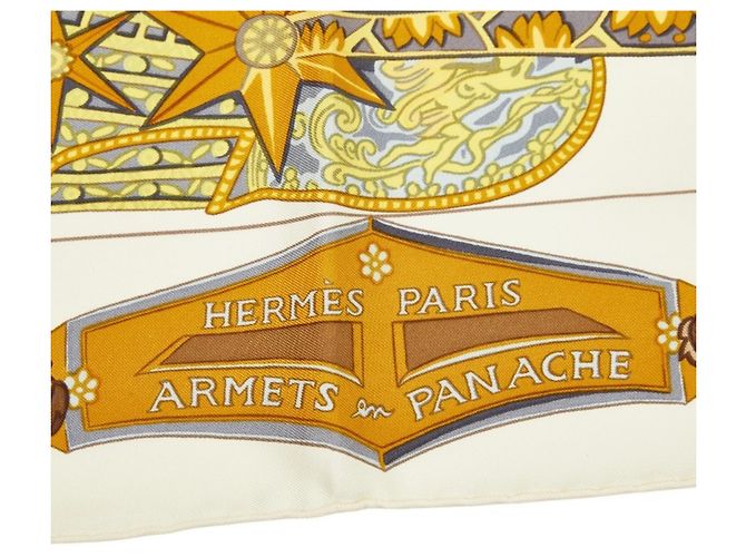 Hermès Hermes Carre 90 ARMETS en PANACHE Schal Mehrfarben - Ansicht 2