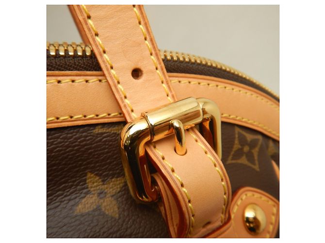 Borsa Tote Louis Vuitton Monogram Tivoli GM Marrone - vista 12
