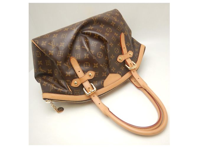 Borsa Tote Louis Vuitton Monogram Tivoli GM Marrone - vista 3