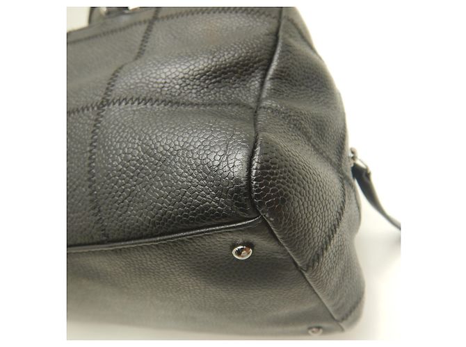 Borsa Chanel Chocolate Bar Mini Boston Bag Nero - vista 15