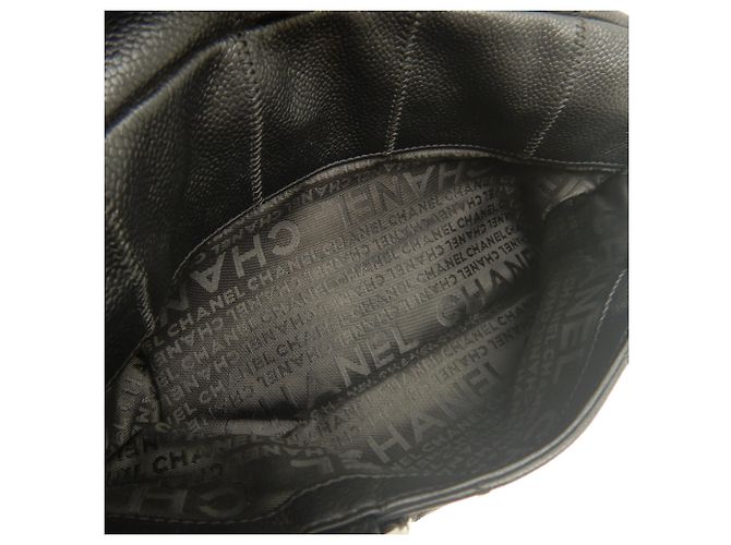 Borsa Chanel Chocolate Bar Mini Boston Bag Nero - vista 16