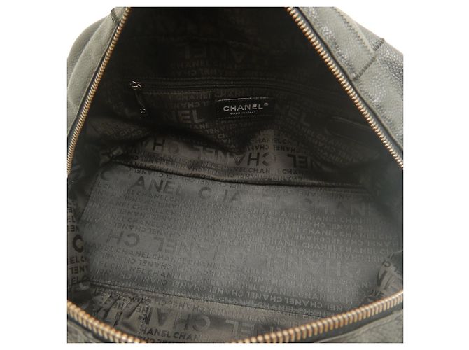 Borsa Chanel Chocolate Bar Mini Boston Bag Nero - vista 5
