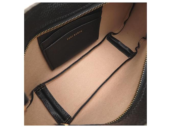 Borsa a tracolla Tory Burch Romy Zip Top Nero - vista 8
