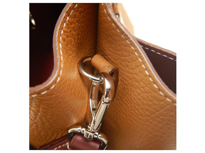 Borsa in pelle Tod's T-Timeless Marrone - vista 14
