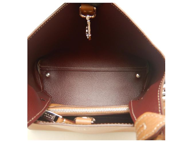 Borsa in pelle Tod's T-Timeless Marrone - vista 16