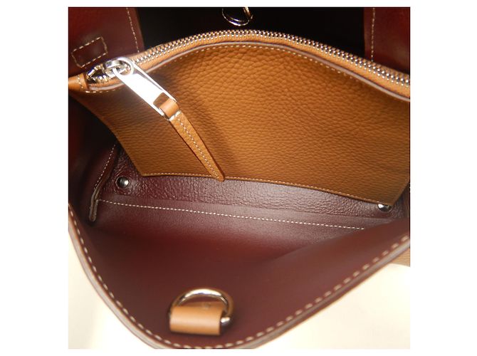 Borsa in pelle Tod's T-Timeless Marrone - vista 18