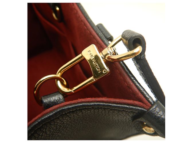 Borsa Tote Louis Vuitton Bicolor Empreinte OnTheGo PM Nero - vista 13