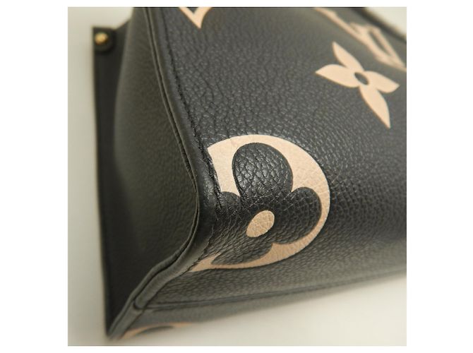Borsa Tote Louis Vuitton Bicolor Empreinte OnTheGo PM Nero - vista 14