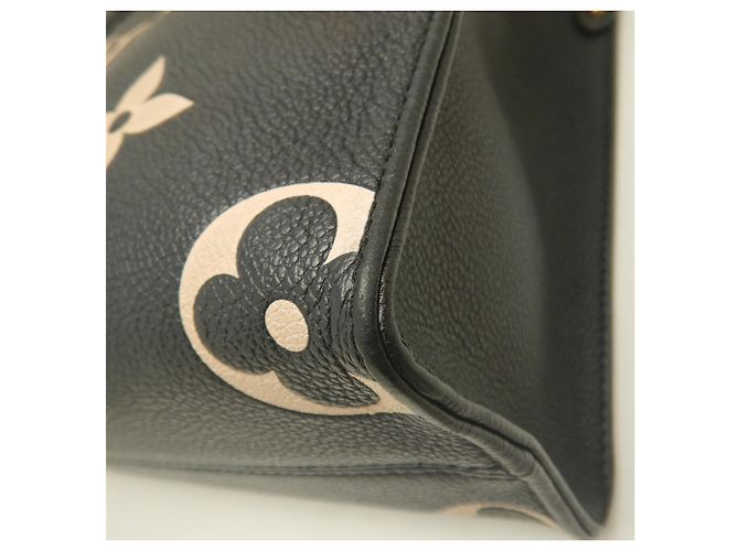 Borsa Tote Louis Vuitton Bicolor Empreinte OnTheGo PM Nero - vista 15