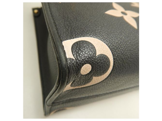 Borsa Tote Louis Vuitton Bicolor Empreinte OnTheGo PM Nero - vista 16