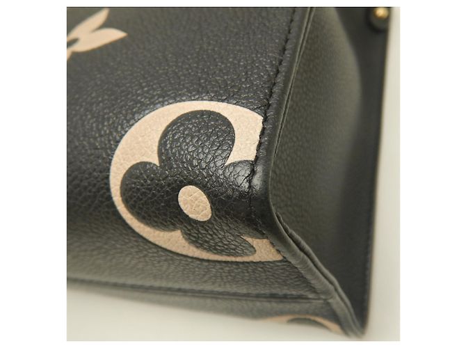Borsa Tote Louis Vuitton Bicolor Empreinte OnTheGo PM Nero - vista 17