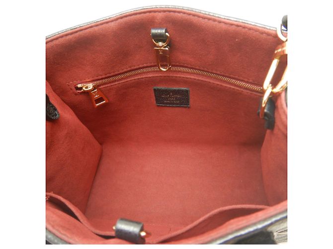 Borsa Tote Louis Vuitton Bicolor Empreinte OnTheGo PM Nero - vista 4