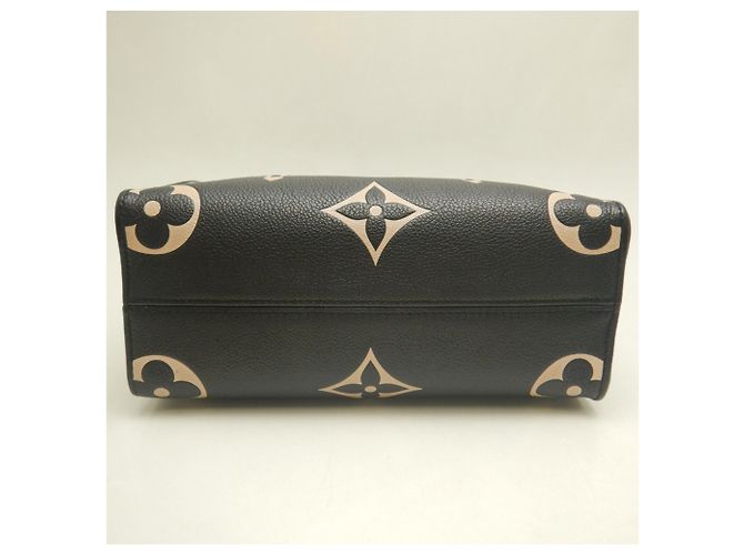 Borsa Tote Louis Vuitton Bicolor Empreinte OnTheGo PM Nero - vista 7