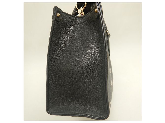 Borsa Tote Louis Vuitton Bicolor Empreinte OnTheGo PM Nero - vista 8