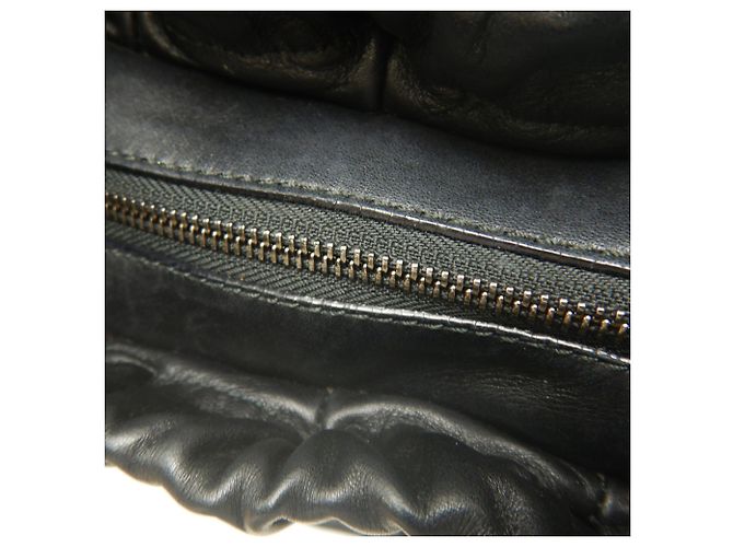 Borsa in pelle Salvatore Ferragamo Vara Nero - vista 17