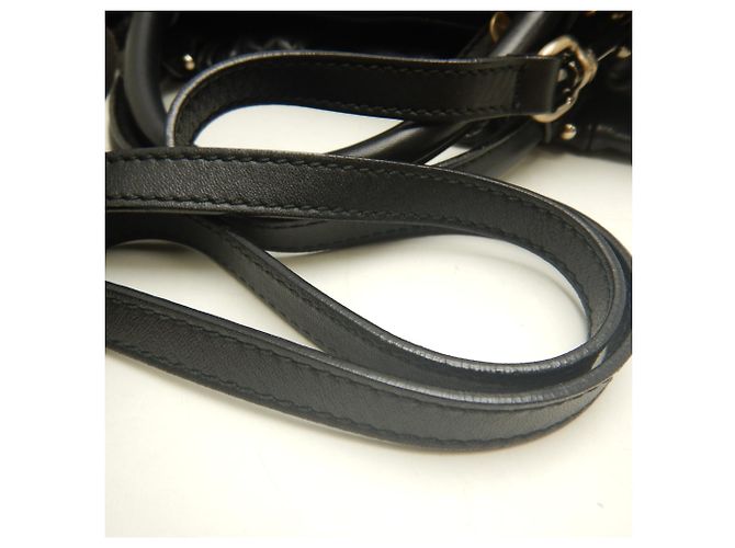 Borsa in pelle Salvatore Ferragamo Vara Nero - vista 7