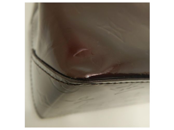 Borsa Louis Vuitton Monogram Vernis Lead PM Bordò - vista 14