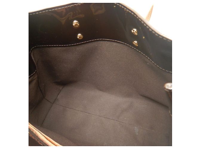 Borsa Louis Vuitton Monogram Vernis Lead PM Bordò - vista 16