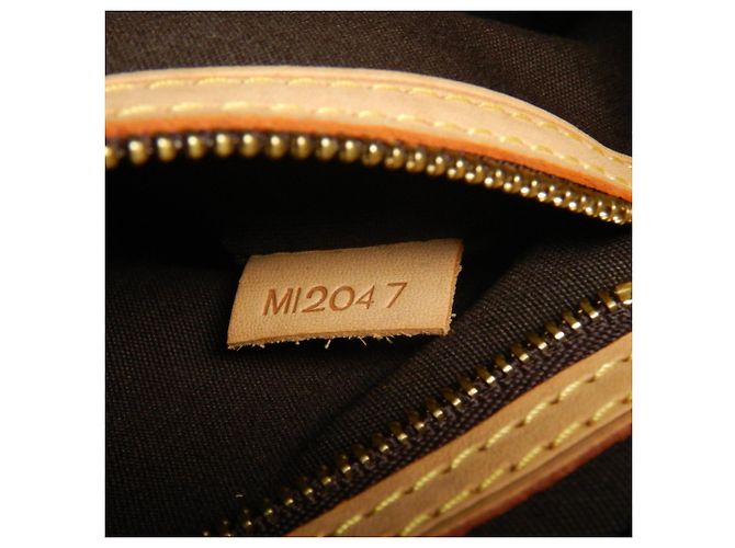 Borsa Louis Vuitton Monogram Vernis Lead PM Bordò - vista 19