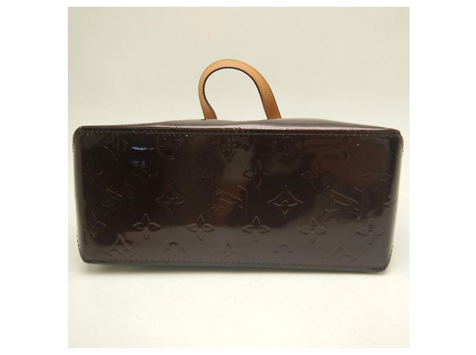 Borsa Louis Vuitton Monogram Vernis Lead PM Bordò - vista 6