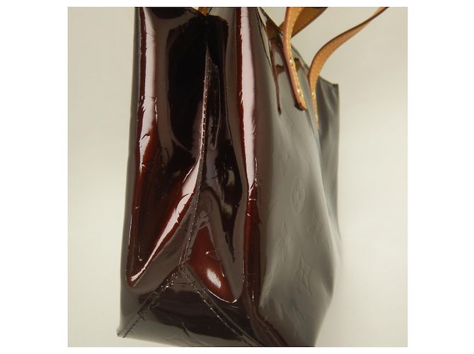 Borsa Louis Vuitton Monogram Vernis Lead PM Bordò - vista 9