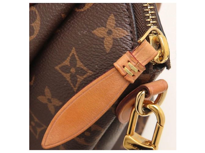 Borsa Louis Vuitton Monogram Rivoli PM Marrone - vista 10