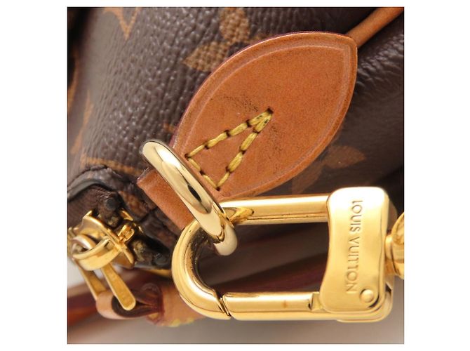 Borsa Louis Vuitton Monogram Rivoli PM Marrone - view 12