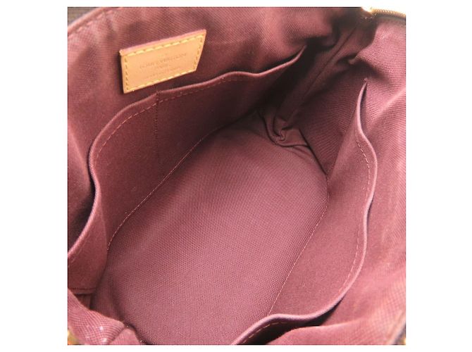 Borsa Louis Vuitton Monogram Rivoli PM Marrone - vista 6