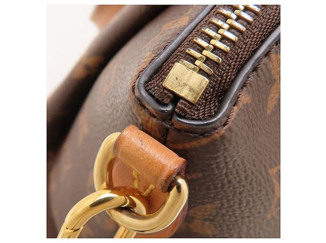 Borsa Louis Vuitton Monogram Rivoli PM Marrone - vista 9