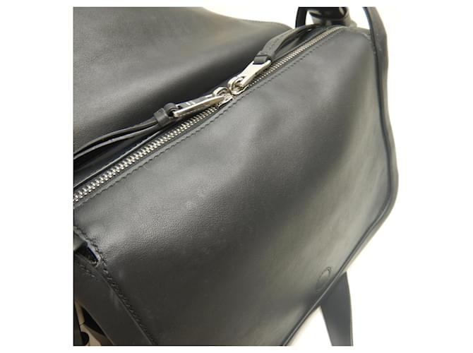 Borsa a tracolla PRADA GRACE LUX 1BD123 Nero Rosso - vista 17