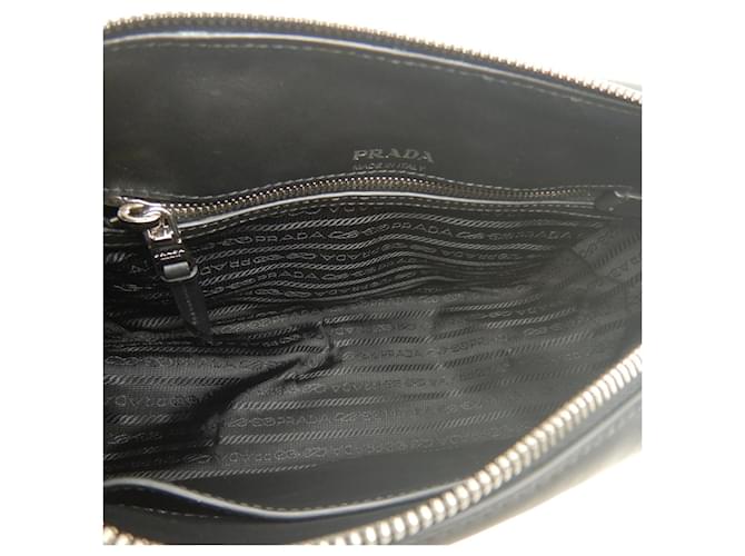 Borsa a tracolla PRADA GRACE LUX 1BD123 Nero Rosso - vista 4