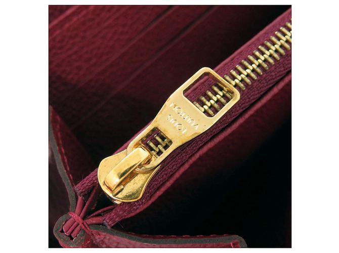 Louis Vuitton Zippy Long Wallet in Bordeaux - Ansicht 8