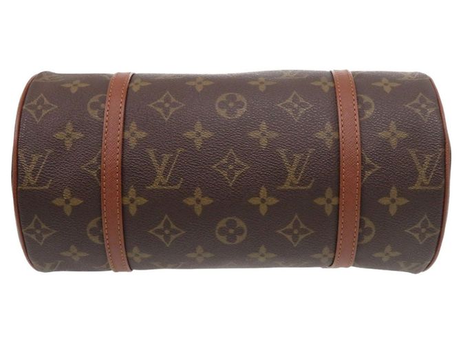 Borsa a mano Louis Vuitton Papillon 26 Monogram Marrone Monogramma - vista 3