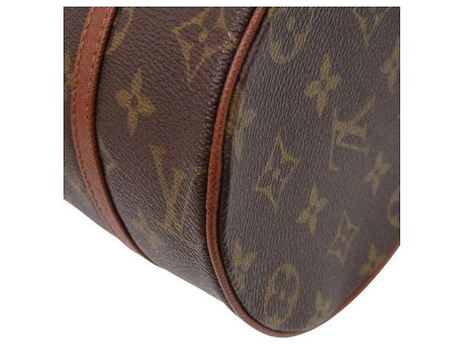 Borsa a mano Louis Vuitton Papillon 26 Monogram Marrone Monogramma - vista 4