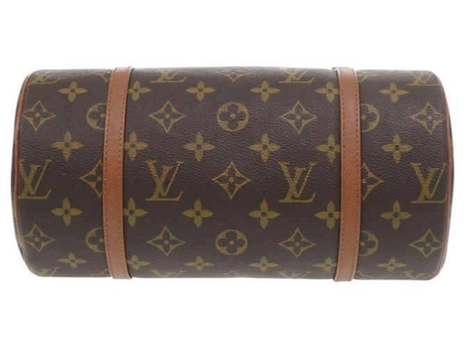 Borsa Louis Vuitton Papillon 26 Monogram Marrone Monogramma - vista 3