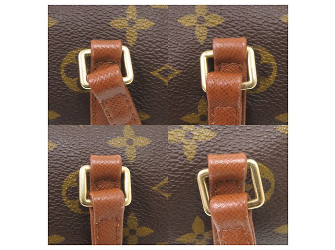 Borsa Louis Vuitton Papillon 26 Monogram Marrone Monogramma - vista 8