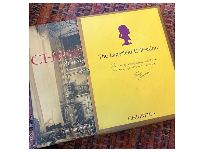 Autre Marque Catalogues de la collection Lagerfeld de Christie's Marron Rouge Beige Jaune - vue 2