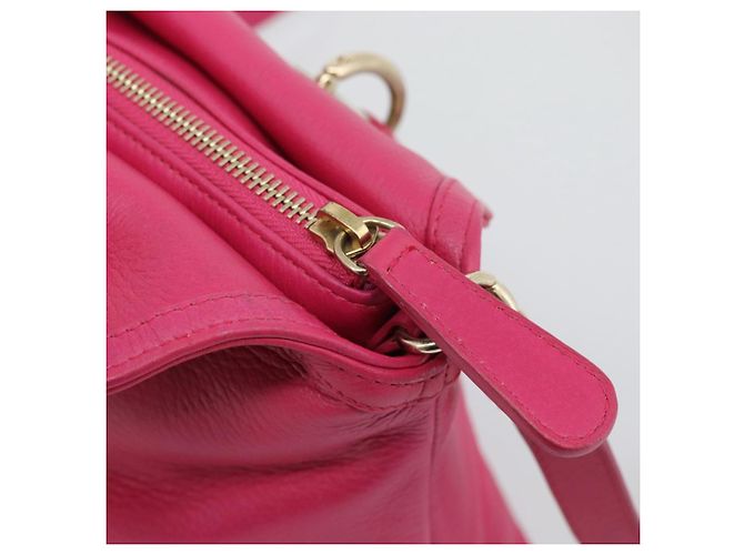 Sac à main Christian Dior Diorissimo en cuir 2way Rose Or Auth bs36402V Doré - vue 20