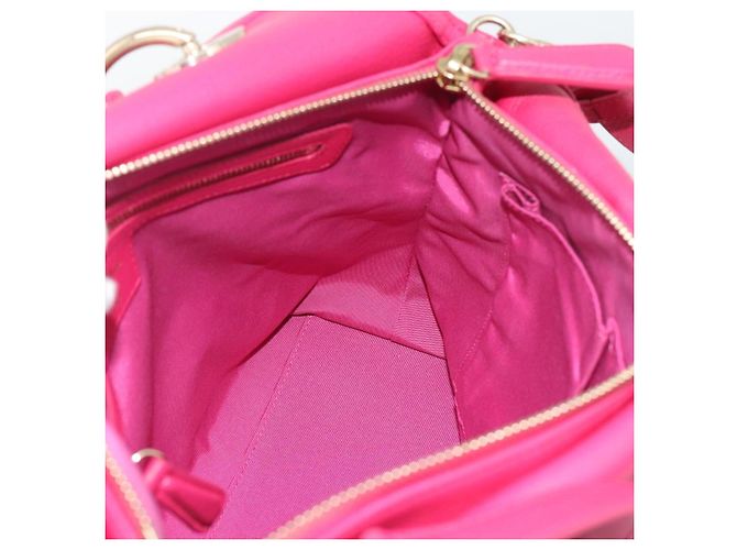 Sac à main Christian Dior Diorissimo en cuir 2way Rose Or Auth bs36402V Doré - vue 22